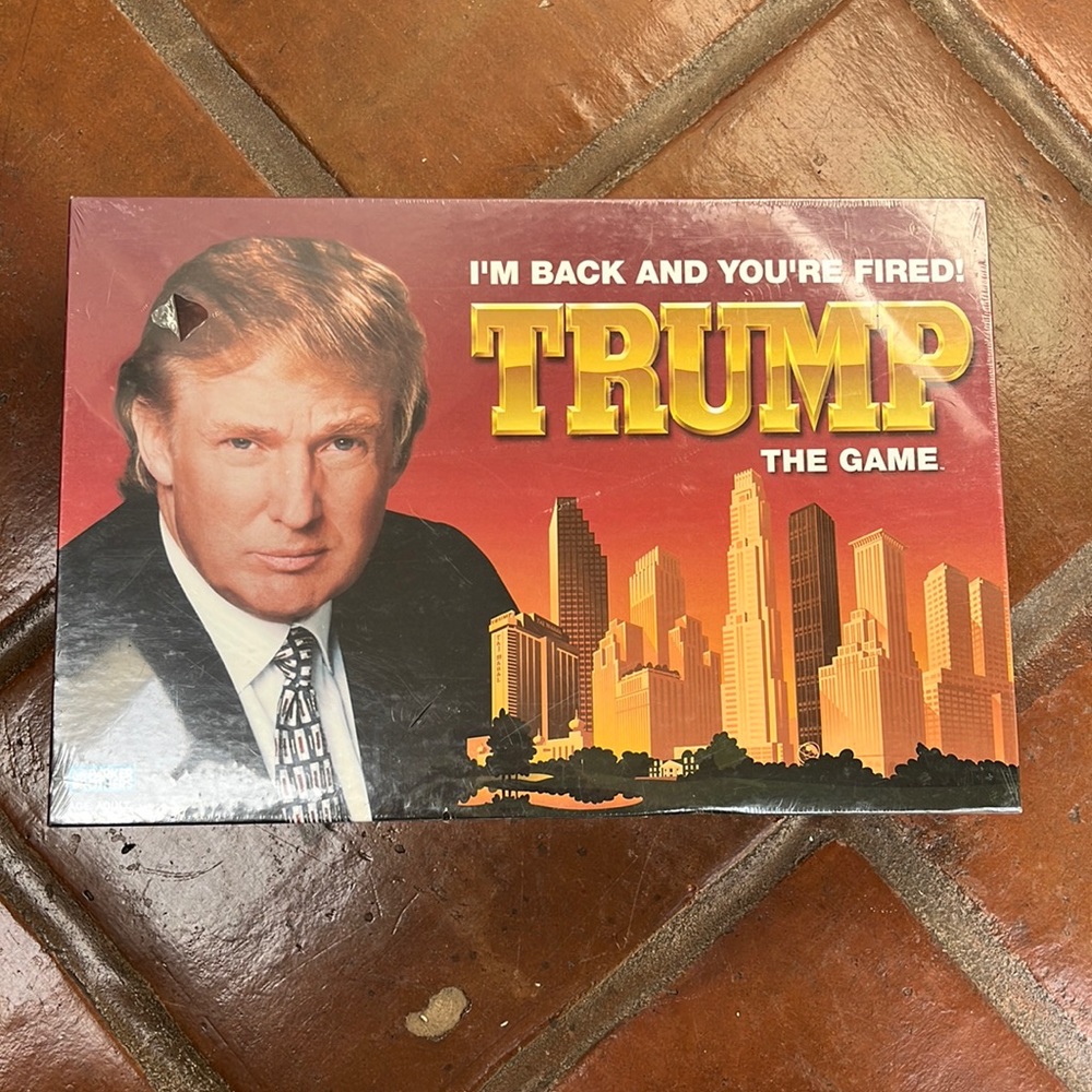 Trump board game. New. Factory sealed. Never opened.